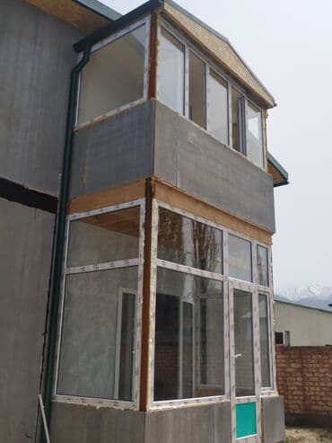 пластик терезе ош: Буюртмага пластик терезе, Терезе түрү: Витраждык, Мансард, Панорамалык, Акысыз орнотуу, Бөлүп төлөө жок — 5