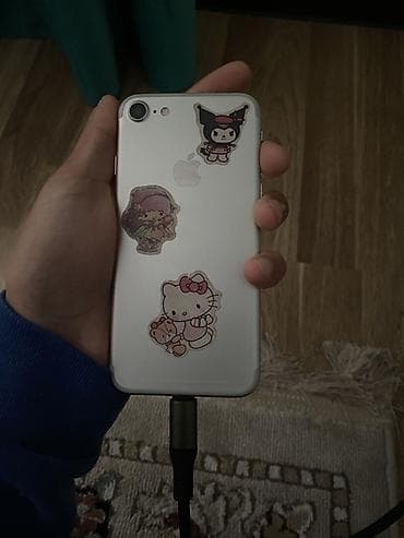 чехол для iphone 7: IPhone 7, Б/у, 128 ГБ, Серебристый, Чехол, 100 % — 2