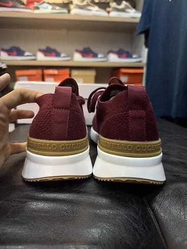 fleec: Мужские кроссовки, 40, 41, 42, Brunello Cucinelli, Новый, цвет - Красный, Самовывоз — 2