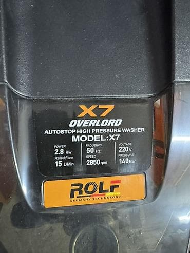 kw: Мойка высокого давления, Новый, Rolf, Электрическая — 3