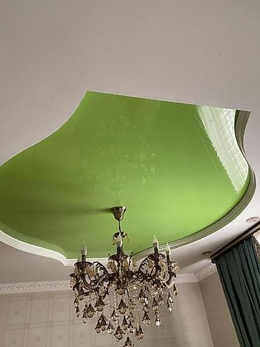 натяжной паталок: Натяжной потолок Матовое Монтаж — 10