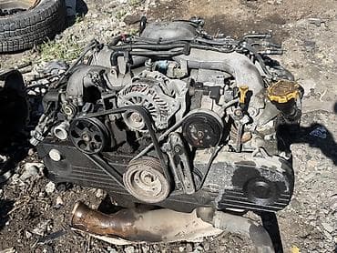 ролик: Бензиновый мотор Subaru 2004 г., 2.5 л, Б/у, Оригинал, Япония — 3
