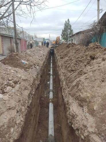 септик для частного дома цена: Земляные работа. Копаем траншеи Копаем септик траешей для ВодоПровод — 6