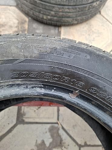 r 16: Шины 205 / 60 / R 16, Лето, Б/у, Пара, Легковые, Корея, Nexen — 4