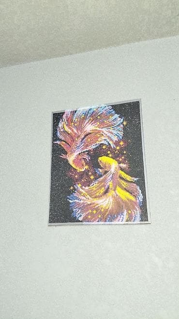 Картины: Картины из алмазной мозаики - Техника: выкладка алмазными стразами — 4