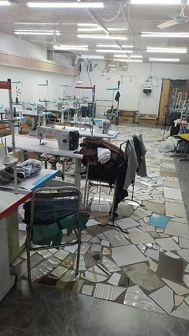Оборудование для швейных цехов: Пошивной цех полного цикла - Производственные площад разделённые на — 2