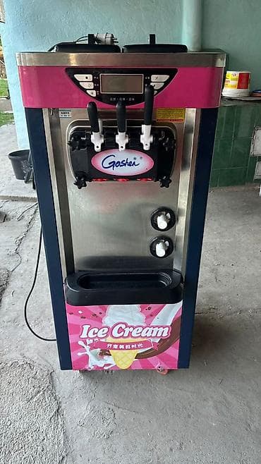 Оборудование для производства: Профессиональный фризер для мягкого мороженого Goshen - Напольная — 1