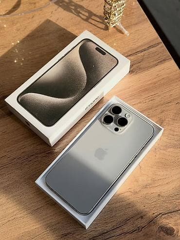 ipad pro 5: IPhone 15 Pro, Б/у, 256 ГБ, Серебристый, Коробка, 89 % — 1