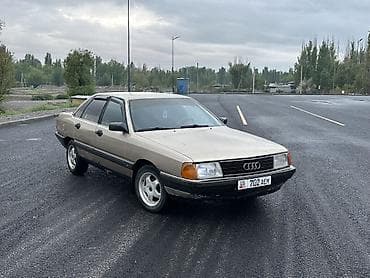 Audi 100: 1987 г., 1.8 л, Кол менен иштөөчү, Бензин, Седан — 2