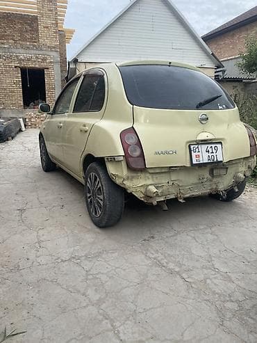 Продажа авто: Nissan March: 2003 г., 1.3 л, Автомат, Бензин, Хэтчбэк — 2