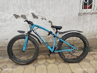 купить детский самокат: Фэтбайк BENSHI (надписи на раме) — с широкими 26" колесами и — 3