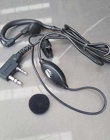 Гарнитура для рации - Совместимость: рации с двойным разъёмом 2-pin