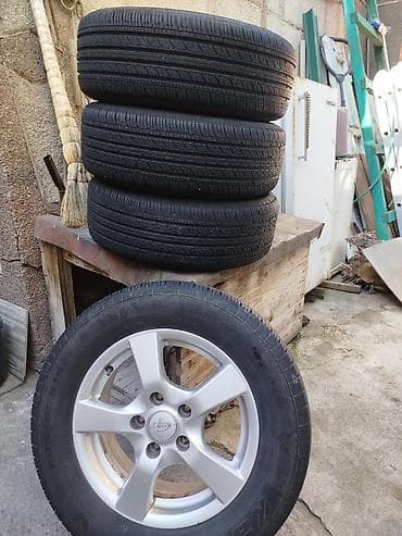 шины 225 65 15: Колеса в сборе 205 / 65 / R 15, Лето, Б/у, Комплект, Легковые, Литые, отверстий - 5 — 5