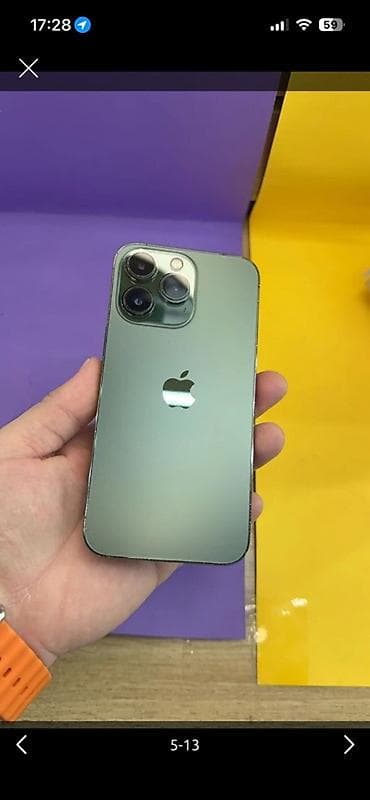iphone 12 kg: IPhone 13 Pro, Б/у, Зеленый — 3