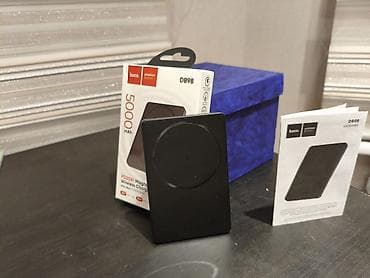 универсальные мобильные батареи для планшетов rivacase: HOCO DB98 — компактный магнитный внешний аккумулятор с беспроводной — 1