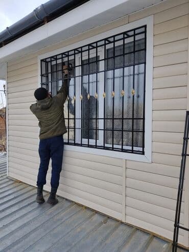 гриль барбекю: Решетки для окон, Сварные, На заказ — 3