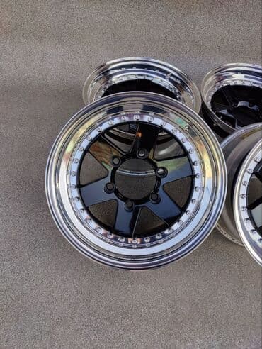 racing: Литые Диски R 15 Weds, Комплект, отверстий - 6, Б/у — 5