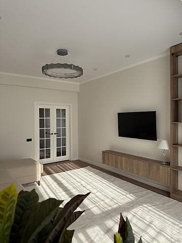 osh flat: 1 комната, 67 м², Пишпек Элитка, 13 этаж, Дизайнерский ремонт — 3
