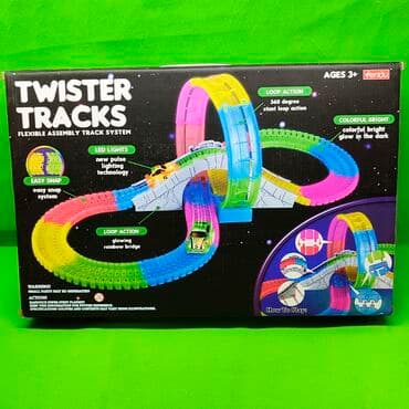 конструкторы железная дорога: Волшебная трасса Magic Track для детей с машинкой🛣️ Позвольте ребенку — 6