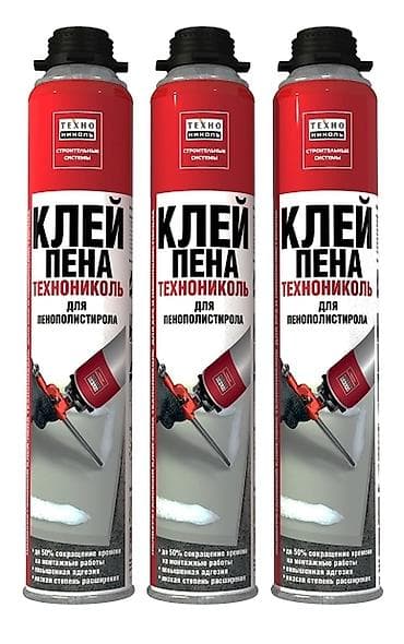 Клей пена для пенопласта Клей пена для Пеноплекс Клей пена для