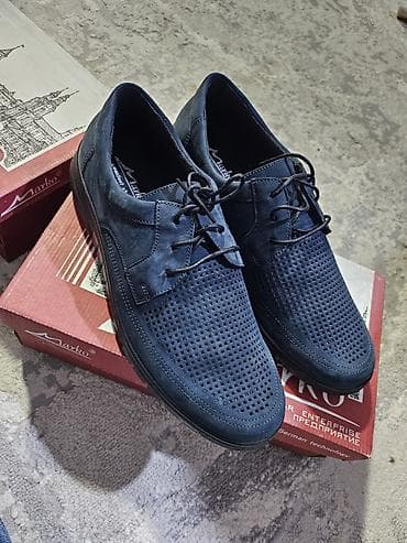 Мужские туфли, 46, Markos, Новый, цвет - Синий