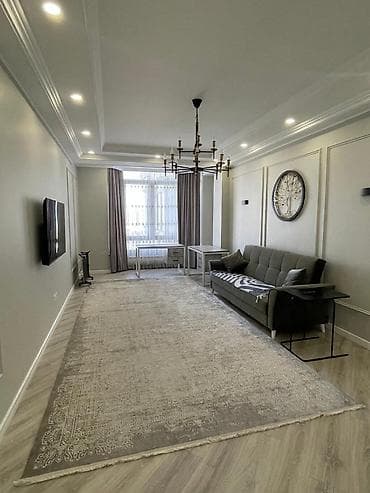 без ан: 2 комнаты, 96 м², Элитка, 10 этаж, Евроремонт — 4