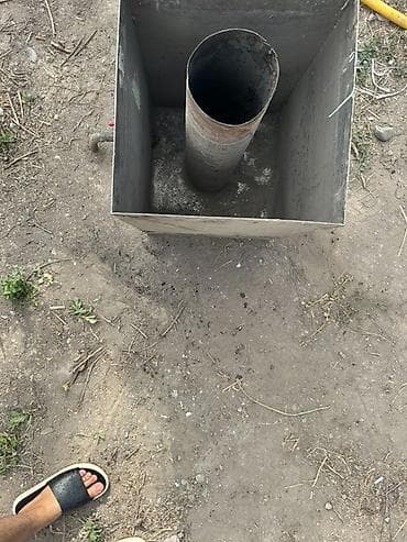 Металлическая печь/буржуйка с водяной рубашкой (самоварного типа) -