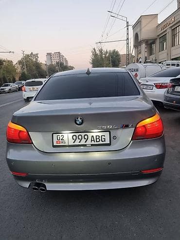 ош ишкаван: BMW 5 series: 2004 г., 2.5 л, Кол менен иштөөчү, Бензин, Седан — 2