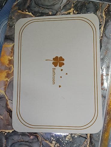 Хозтовары: Коврик для ванной - Прямоугольный коврик со скругленными углами - — 1