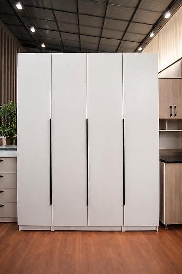 шкаф спальный: Шкаф для одежды, Новый, Прямой, ЛДСП — 3
