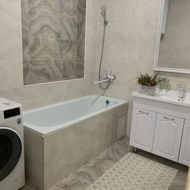 снять посуточно квартиру в бишкеке: 2 комнаты, Бронь, Бытовая техника, Домофон — 6