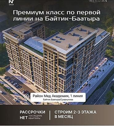 жк орион: Строится, Элитка, 1 комната, 49 м² — 4