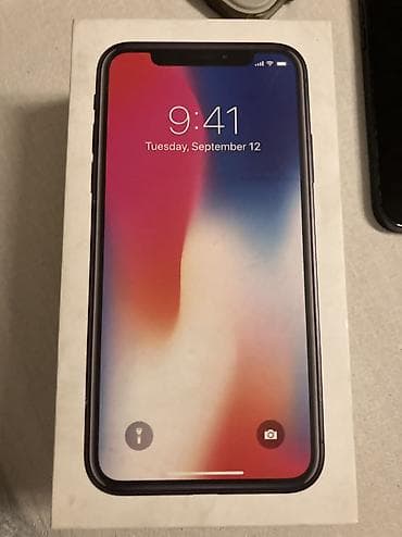 айфон x бу: IPhone X, Б/у, 64 ГБ, Space Gray, Коробка, 72 % — 8