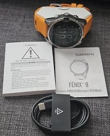 Garmin Fēnix 8 — премиальные мультиспортивные смарт‑часы с