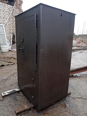 небольшой сейф: Металлический сейф/шкаф для хранения - Материал: толстая сталь — 6