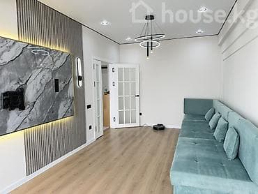 osh flat: 1 комната, 38 м², Кок-Жар мкр Элитка, 5 этаж, Евроремонт — 1
