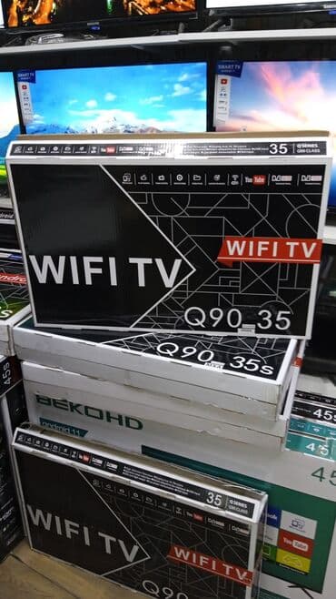 Телевизоры: Самсунг Yasin LG Beko Все размеры есть в наличии можете