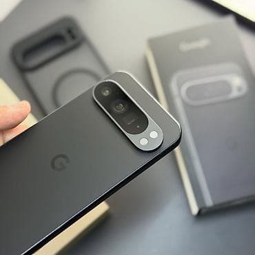 поко арзан: Google Pixel 9 Pro XL, Б/у, 256 ГБ, цвет - Черный, 1 SIM, eSIM — 1