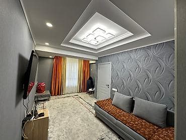 flat osh: 2 комнаты, 57 м², Элитка, 4 этаж, Евроремонт — 1