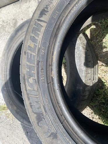 michelin pilot: Шины 225 / 50 / R 17, Лето, Б/у, Комплект, Легковые, Michelin — 1