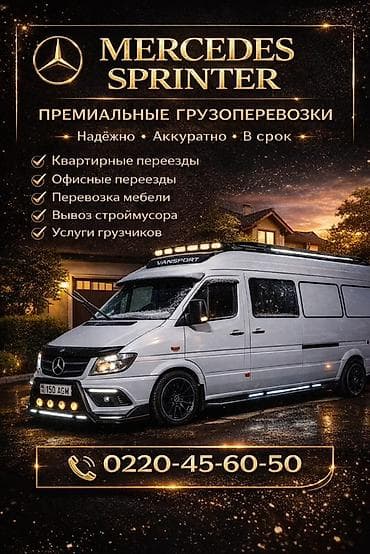 sprinter delfin: Премиальные грузоперевозки на Mercedes Sprinter - Надёжно • Аккуратно — 1