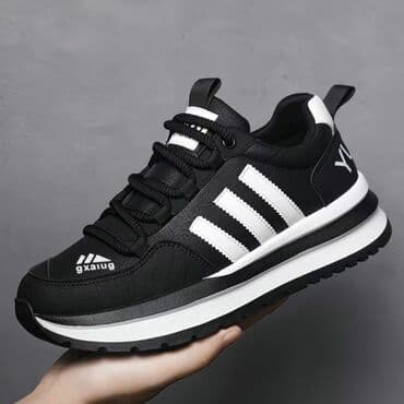 Прокат одежды: Кроссовки повседневные мужские/женские, есть белыеесть чёрные — 3