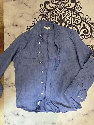 ночные рубашки: Льняная мужская рубашка TNGT (Today Going On Tomorrow) - Материал — 1