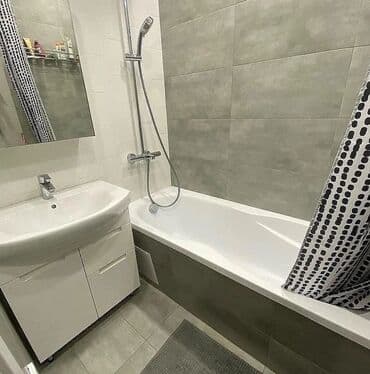 суточные квартиры каракол: 1 комната, Душевая кабина, Постельное белье, Кондиционер — 4