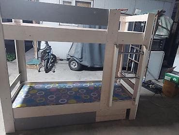 sofa bed: Двухъярусная кровать - Лестница: боковая, с прочными металлическими — 3