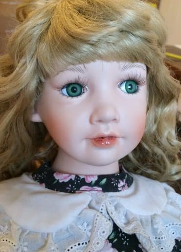 фарфоровая кукла купить: КОЛЛЕКЦИОННАЯ РЕДКОСТЬ! Большая и очень красивая фарфоровая куколка! — 2