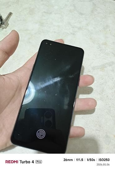 Oppo Reno4 Lite, Б/у, 128 ГБ, цвет - Черный