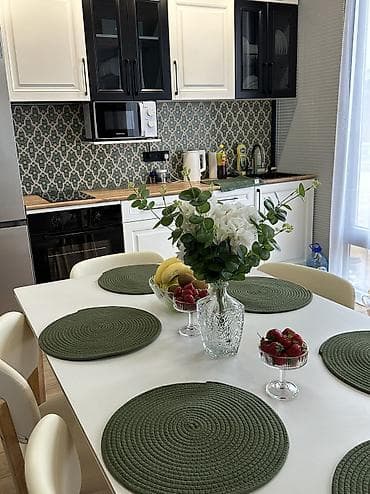 Ысык-Көлдө эс алуу: Ысык-Көлдө ижарага батир, Alpha White Resort, Кош-Көл, 6 орун, Баасы Бүтүндөй турак үй үчүн — 6