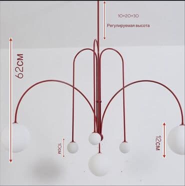 световые панели: Радуга 🌈 Люстра серии Rainbow Регулируемая длина Размер: Модульные — 3