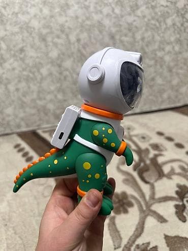 эффект золушки прожектор: Green Lion Astronaut Night Light Projector — детский ночник‑проектор в — 6